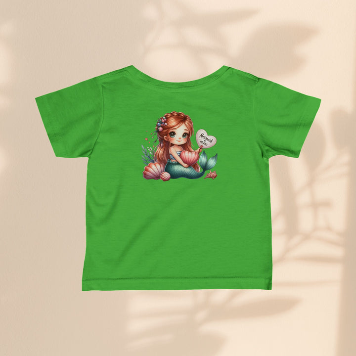 Infant Fine Jersey Tee - Mermaid At Heart