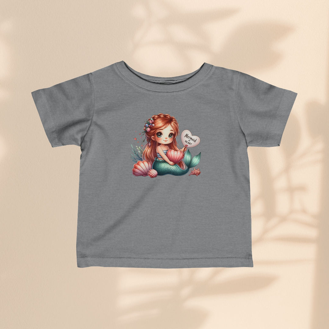 Infant Fine Jersey Tee - Mermaid At Heart