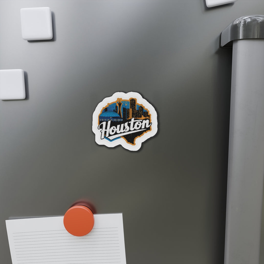 Die-Cut Magnets - Houston Texas