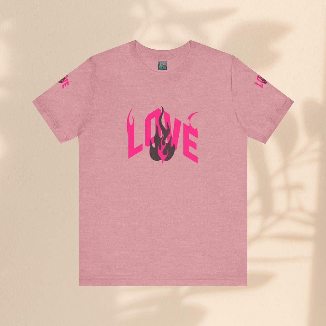 Unisex Jersey Short Sleeve Tee - LOVE