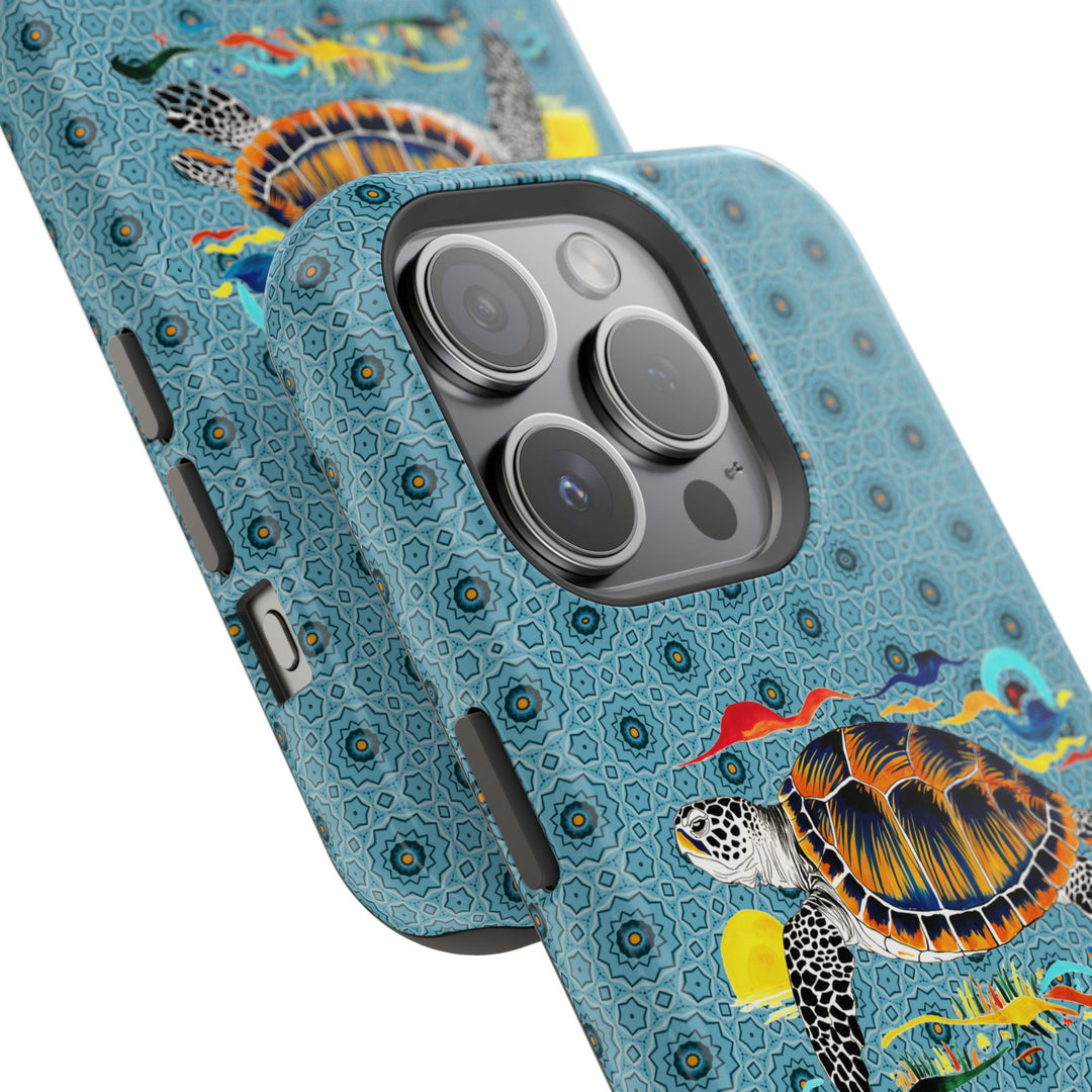 Impact-Resistant Cases - Sea Turtle Bliss