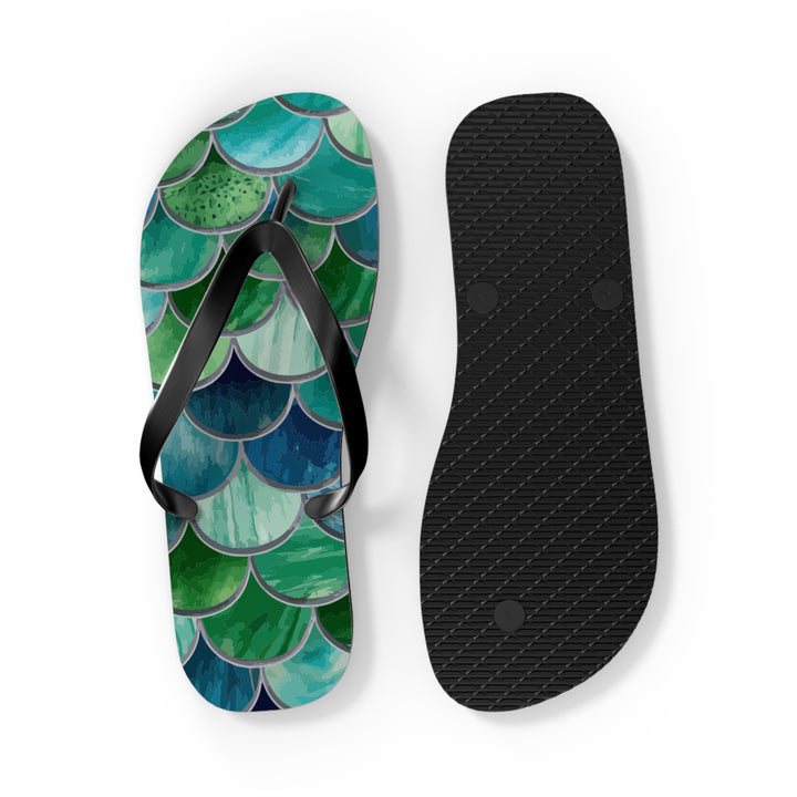 Flip Flops - Mermaid Scales