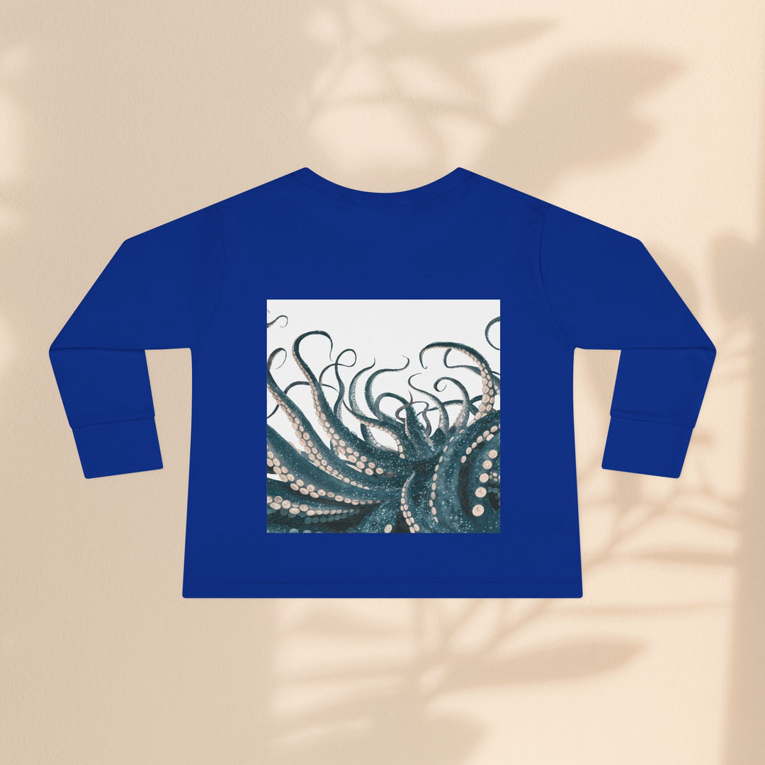 Toddler Long Sleeve Tee - Octopus