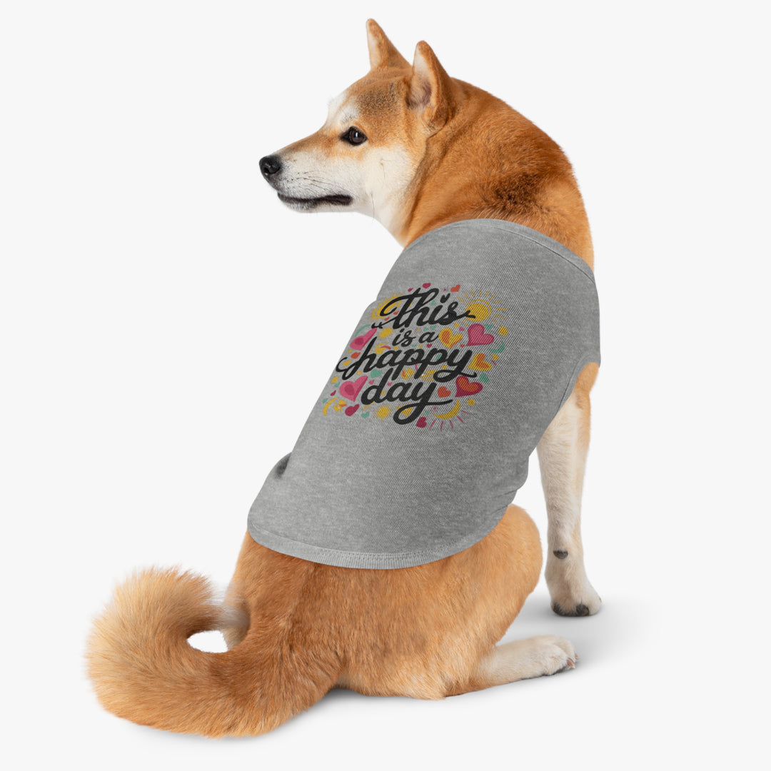 Pet Tank Top - This is a Happy Day