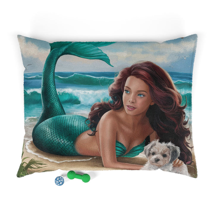 Pet Bed - Mermaid with Dog