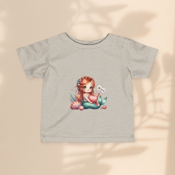 Infant Fine Jersey Tee - Mermaid At Heart