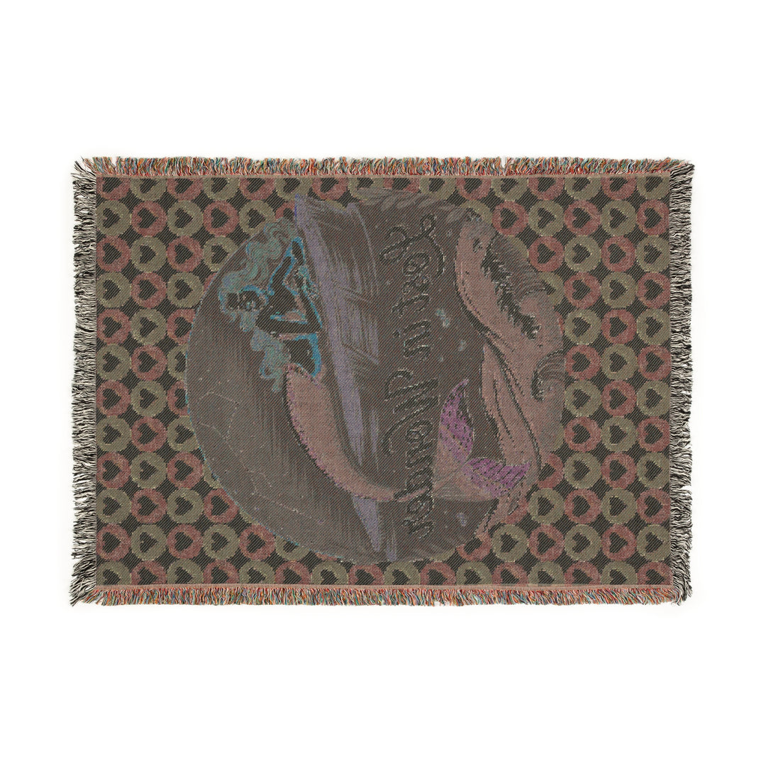 Cozy Woven Blanket – Vibrant Tapestry Throw, Artsy Home Décor & Thoughtful Gift for Friends