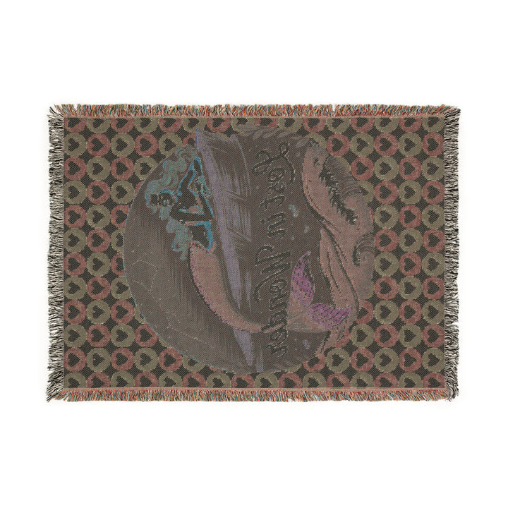 Cozy Woven Blanket – Vibrant Tapestry Throw, Artsy Home Décor & Thoughtful Gift for Friends