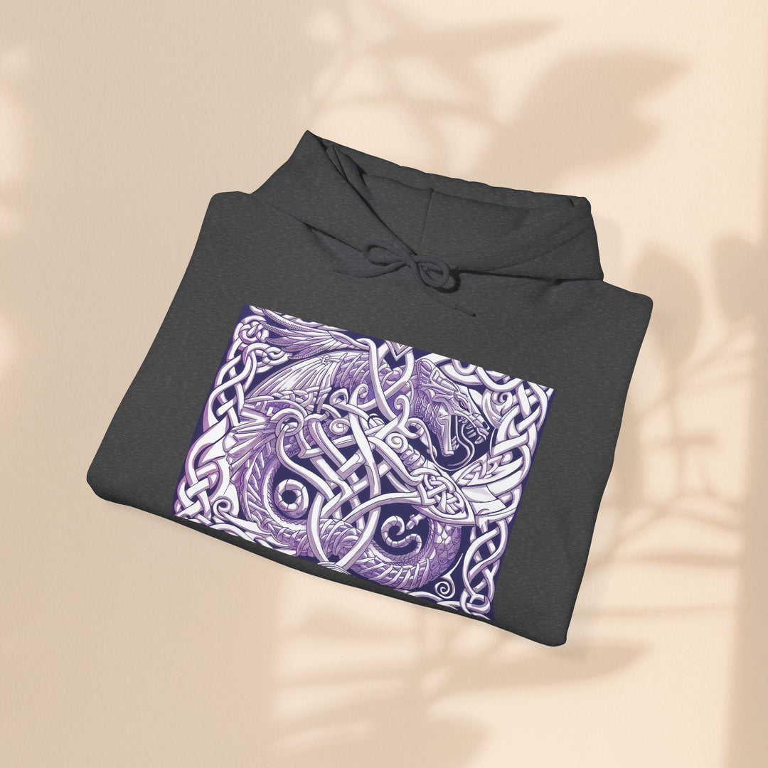 Celtic Dragon Hoodie, Gift for Fantasy Lovers