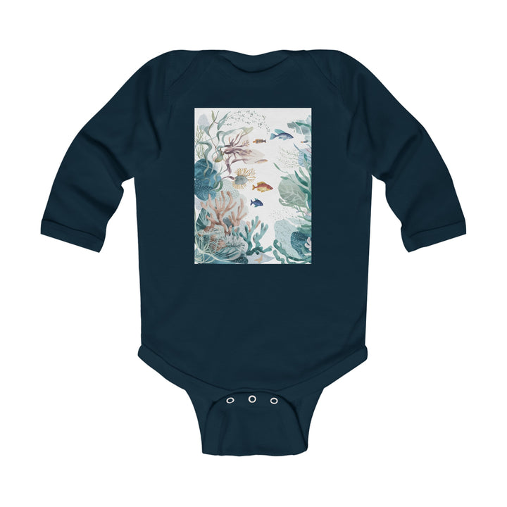 Infant Long Sleeve Bodysuit - Ocean Wonders