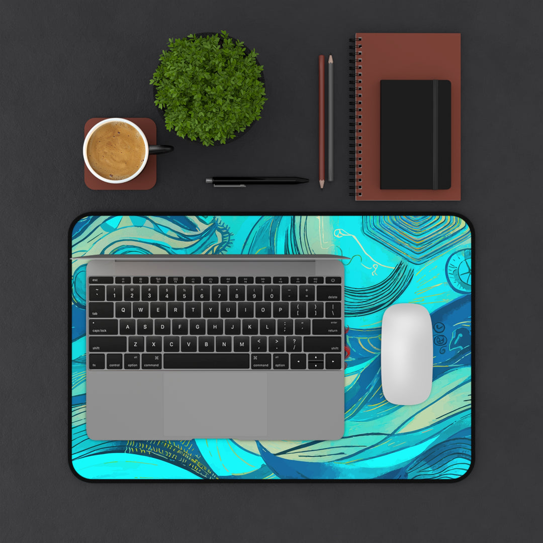 Desk Mat - Pensacola Mermaid