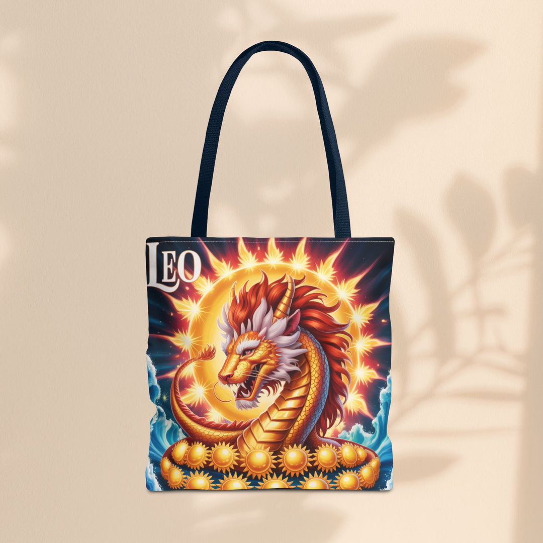Leo Zodiac Tote Bag, Astrology Bag, Horoscope Tote, Birthday Gift, Festival Bag, Celestial Art Bag