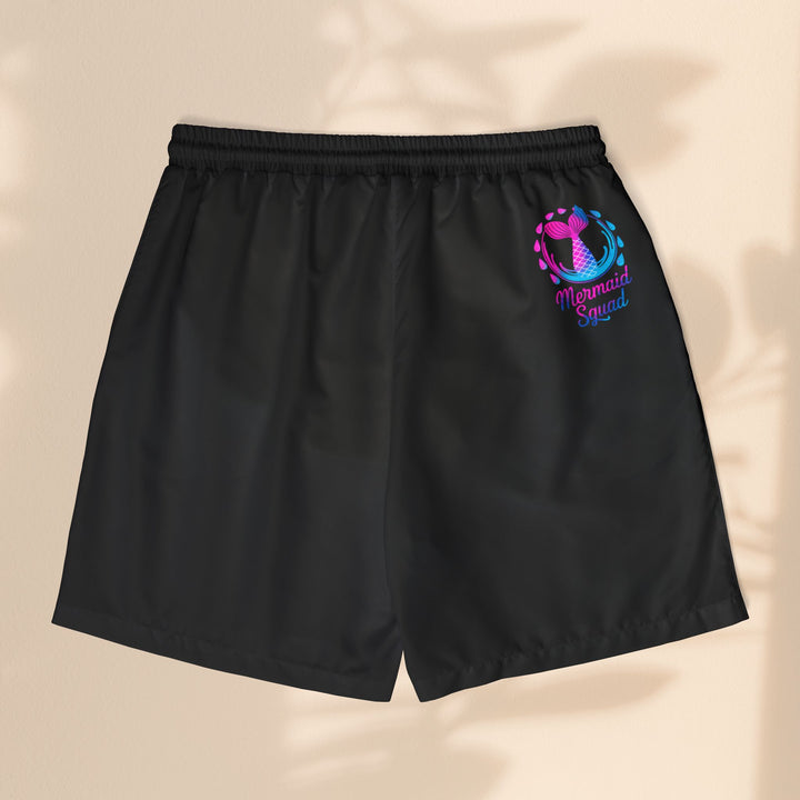 Mermaid Squad Unisex Swim Shorts - Fun Beachwear for Summer Adventures