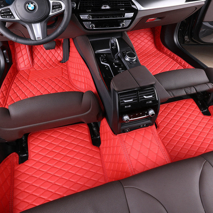 Odorless TPE Car Floor Mats for 5-Seat Vehicles