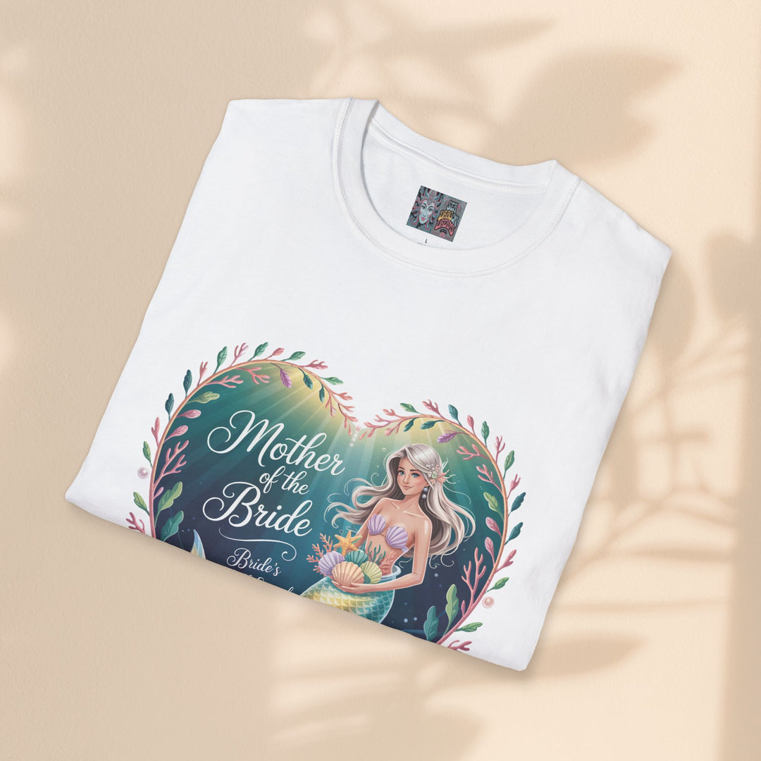 Mother of the Bride Mermaid Unisex Softstyle T-Shirt