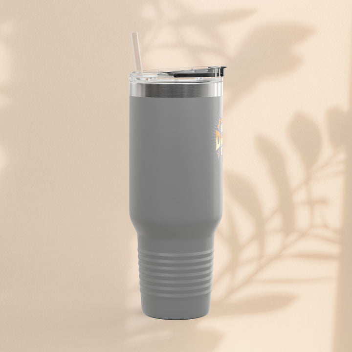 Best Dad Ever Insulated Travel Mug - 40oz Coffee Cup for Dad's Daily Adventures