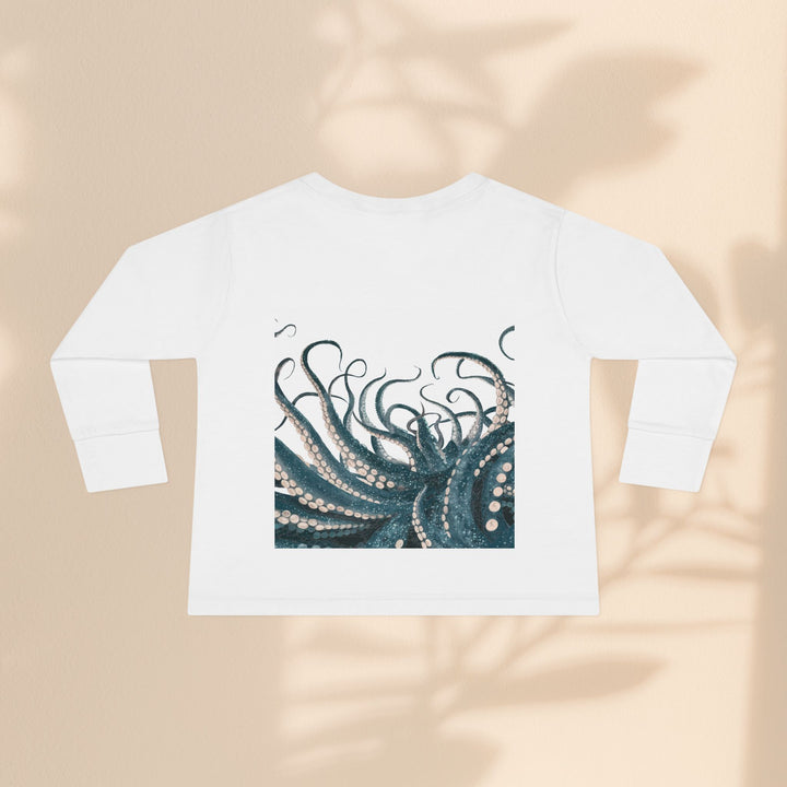 Toddler Long Sleeve Tee - Octopus