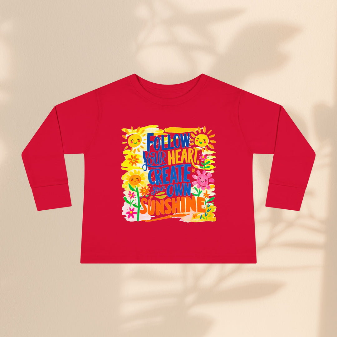 Toddler Long Sleeve Tee - Follow Your Heart