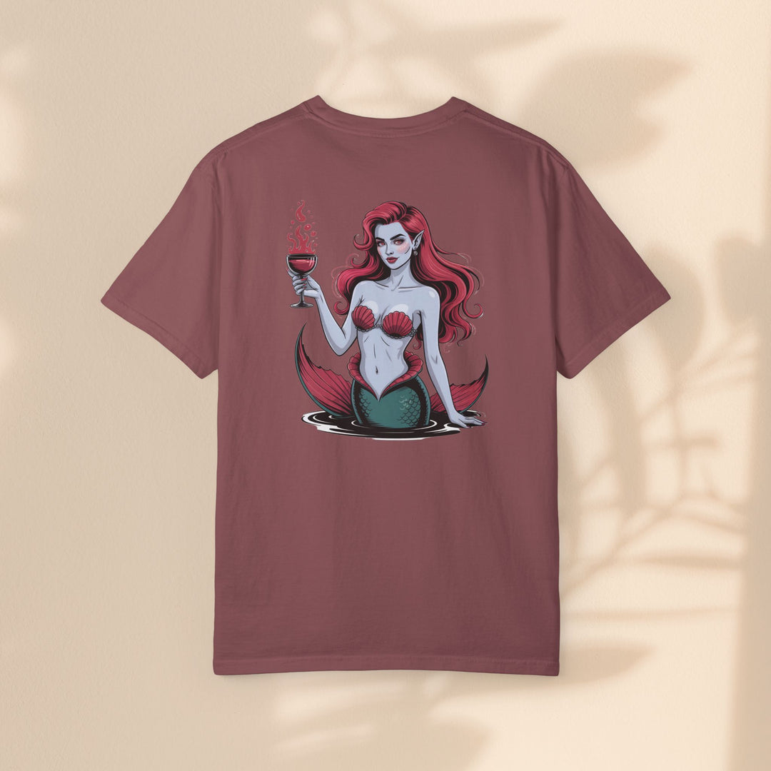 Mermaid-Themed Unisex T-Shirt – Fun Summer Apparel, Beach Lover Gift, Vintage Style Tee