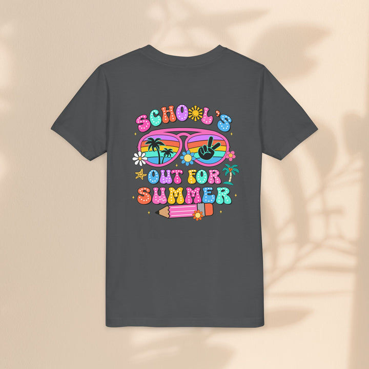 Youth Summer Vibe Tee – "School's Out for Summer"