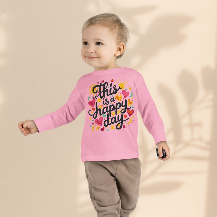 Toddler Long Sleeve Tee - This is a Happy Day