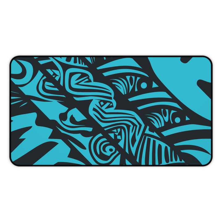 Desk Mat - Tribal Blue