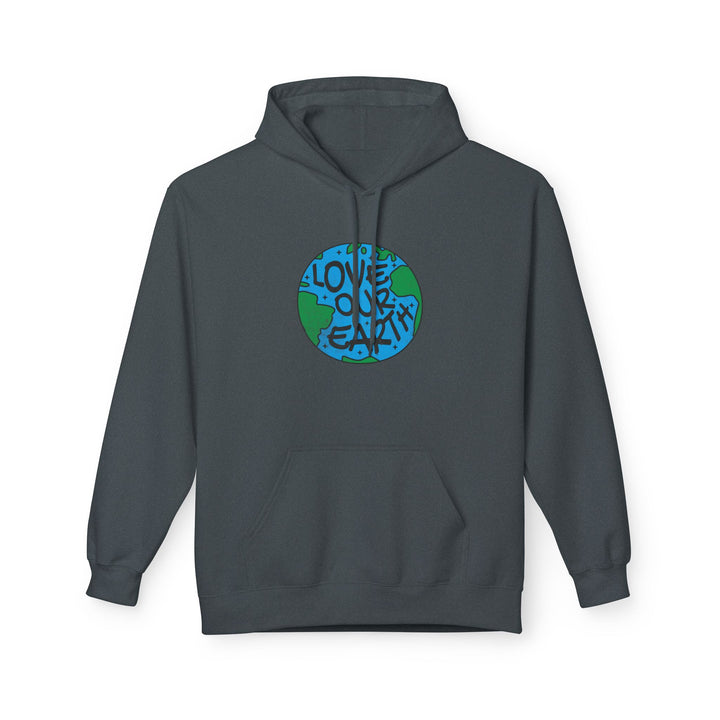 Unisex Midweight Softstyle Fleece Hoodie - Love Our Earth