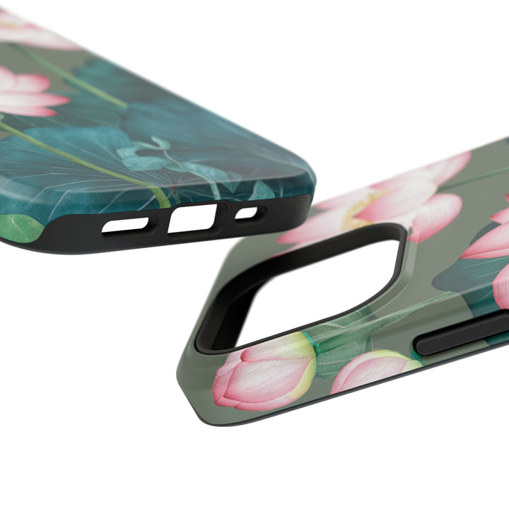 Impact-Resistant Cases - Lotus Flowers