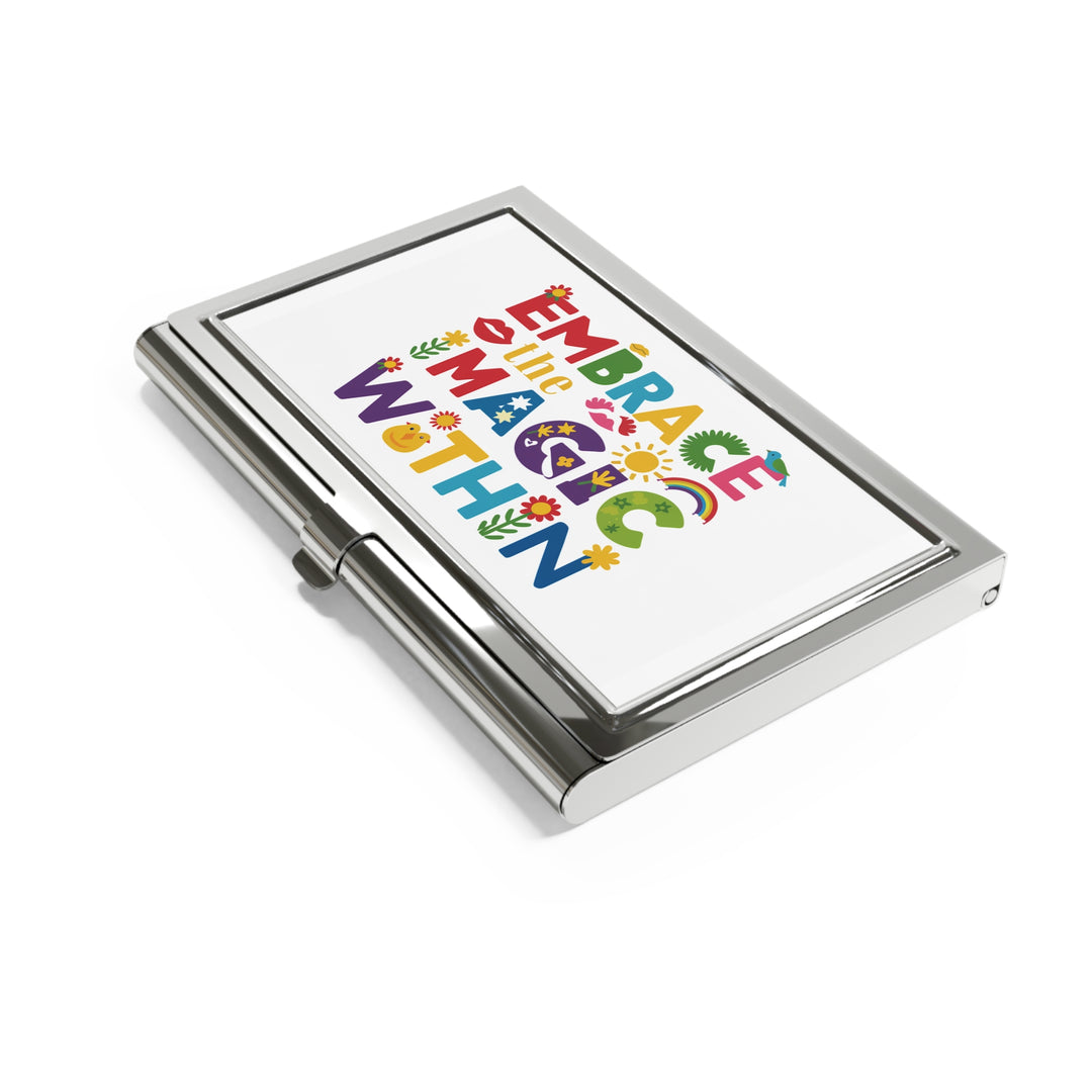 Business Card Holder - Embrace the Magic Within