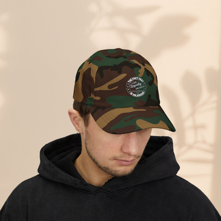 The Fact That I'm Legally An Adult is Hilarious Tactical Cap, Mens & Womens Fashion, Outdoor Gatherings, Birthday Gift, Father's Day Gift