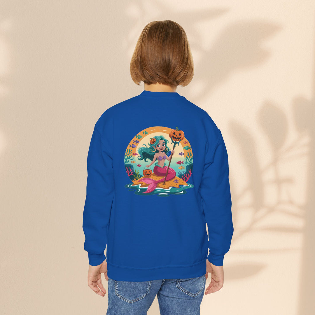 Enchanting Mermaid Halloween Youth Sweatshirt
