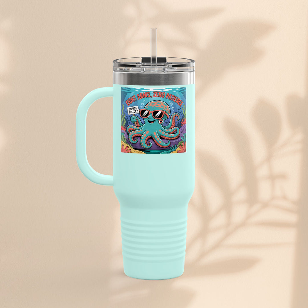 Eight Arms Zero Patience Insulated Travel Mug, 40oz