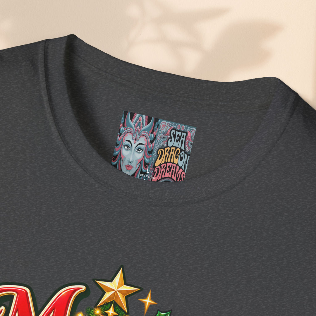 Merry & Bright Christmas T-Shirt – Festive Holiday Graphic Tee