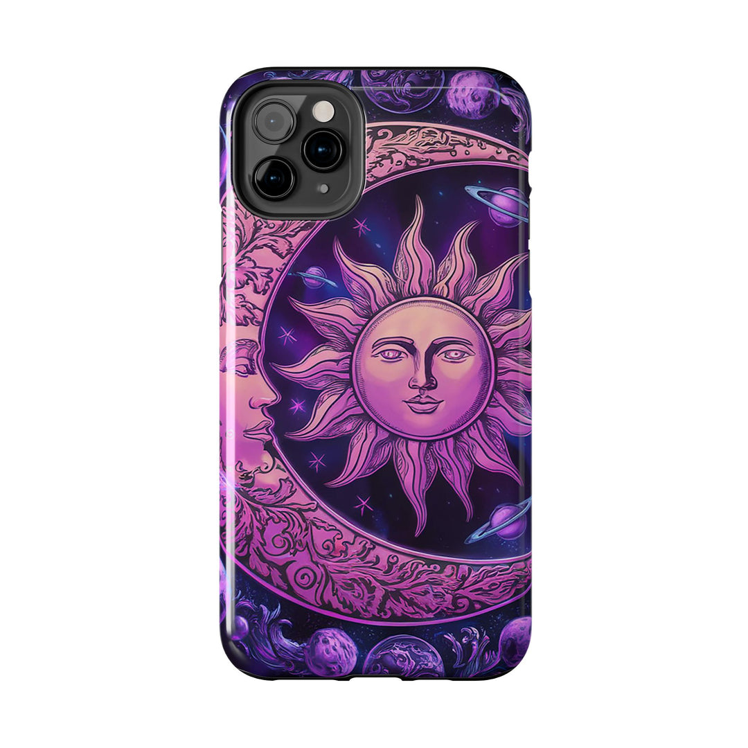 Tough Phone Cases - Purple Moon