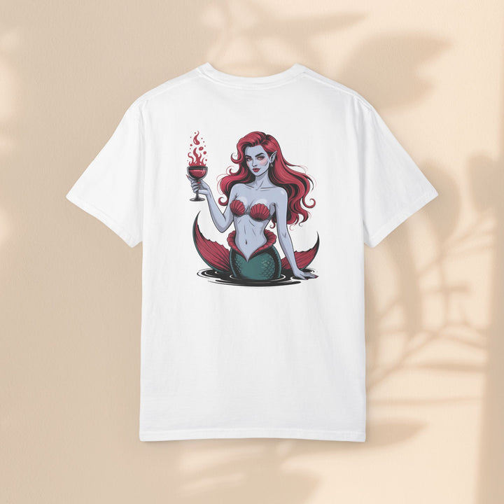 Mermaid-Themed Unisex T-Shirt – Fun Summer Apparel, Beach Lover Gift, Vintage Style Tee