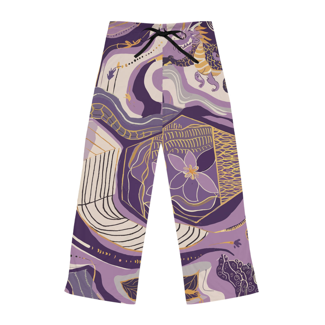 Women's Pajama Pants (AOP) - Lavender Legend