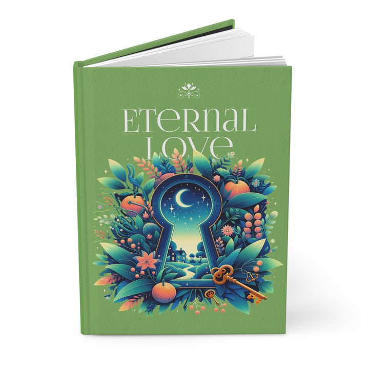 Hardcover Journal Matte - Key To Eternal Love