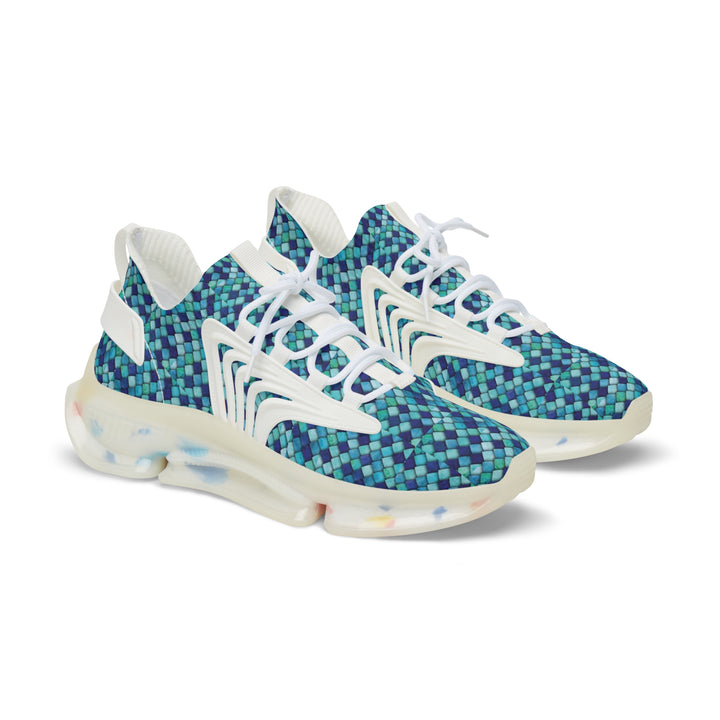 Men's Mesh Sneakers - Mermaid Scales