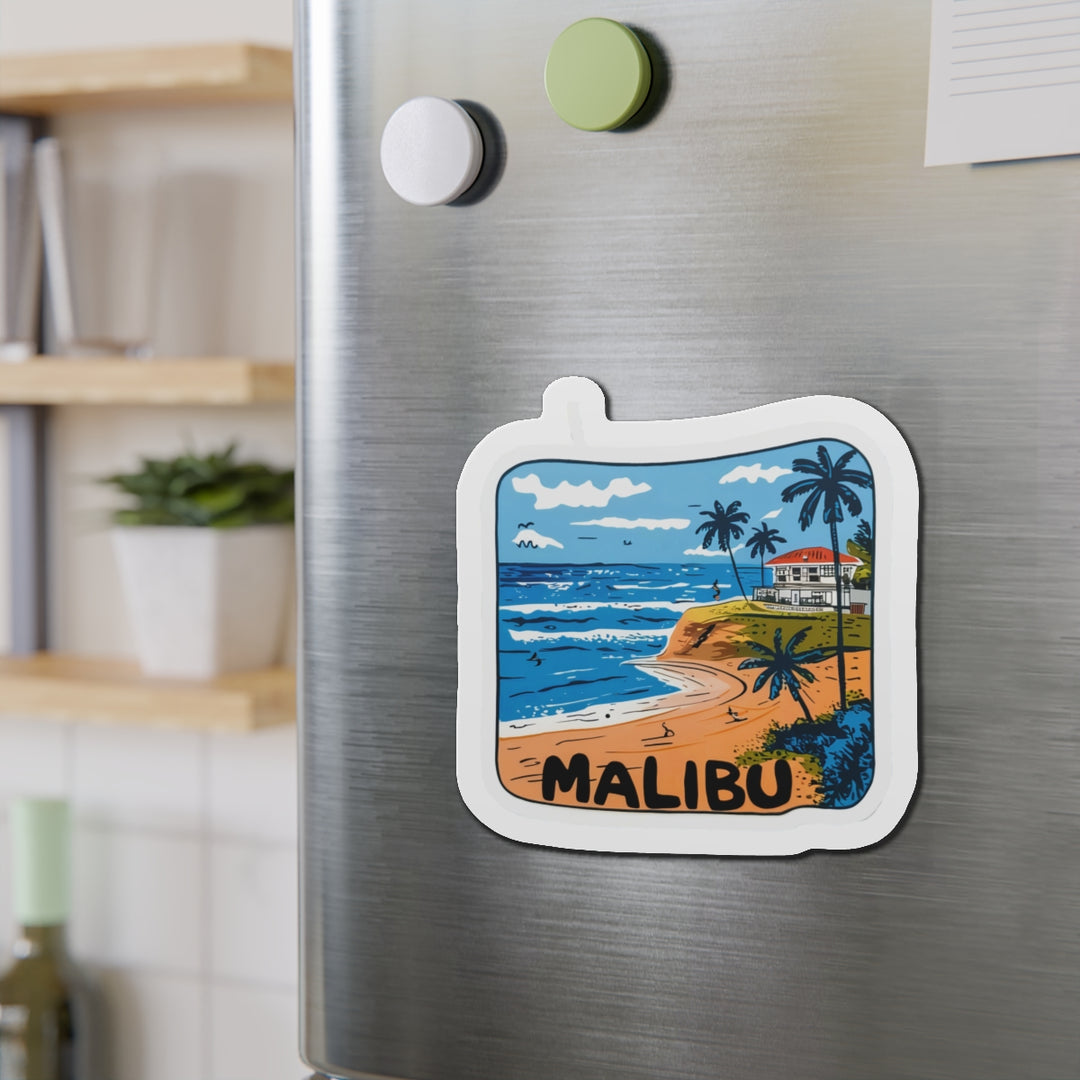 Die-Cut Magnets - Malibu California