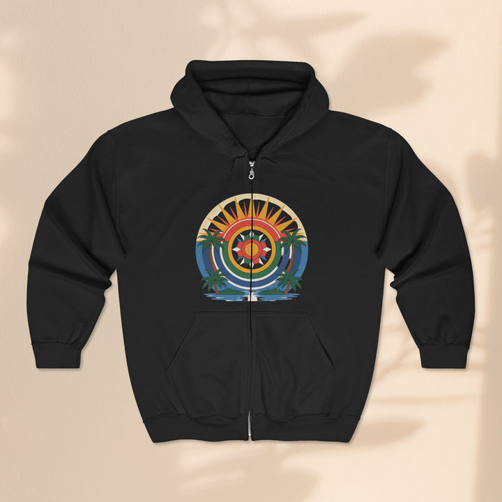 Seminole Design - Unisex Heavy Blend™ Full Zip Hooded Sweatshirt