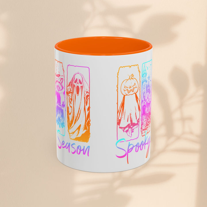 Spooky Season Accent Coffee Mug – Halloween Ceramic Cup (11oz, 15oz)