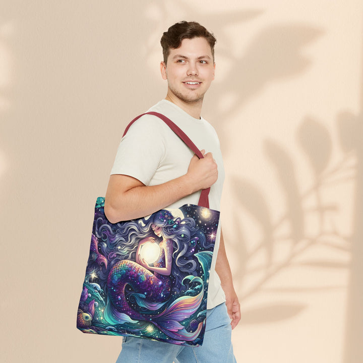 Celestial Mermaid Secret Tote Bag – Stylish Reusable Beach Trip Bag