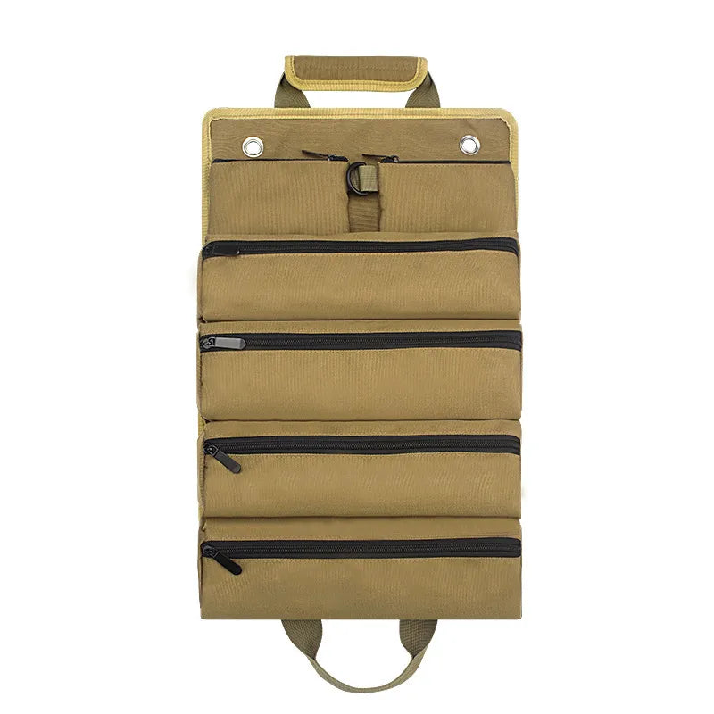 Roll-Up Tool Storage Bag – Portable Organizer Pouch