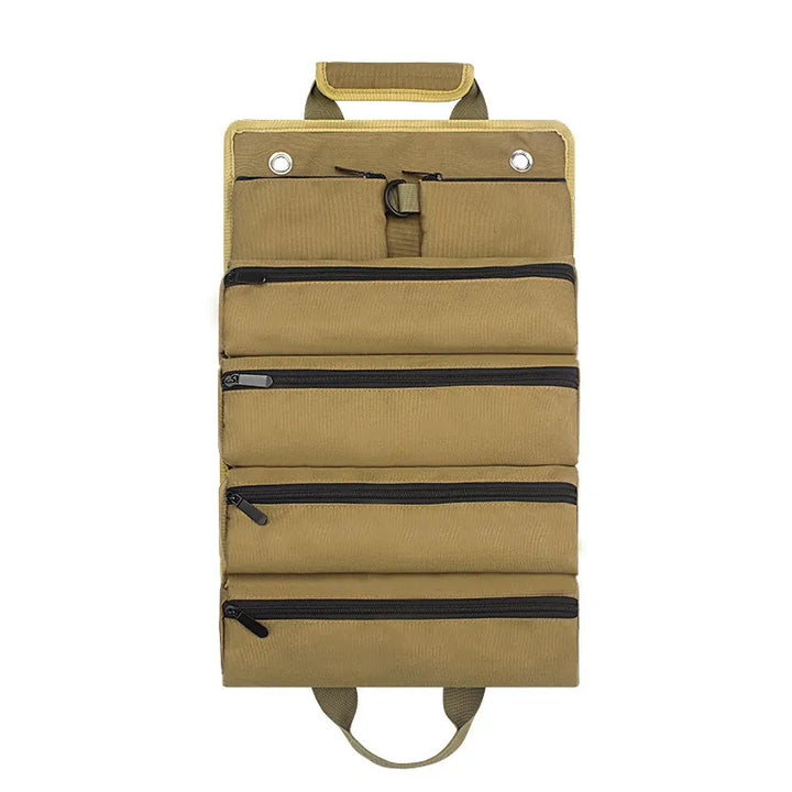 Roll-Up Tool Storage Bag – Portable Organizer Pouch
