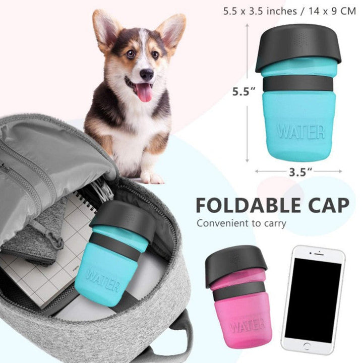 Portable Dog Travel Water Bottle | Pet Hydration