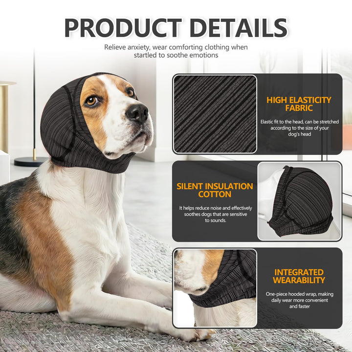 Dog Ear Cover | Noise Protection & Recovery Head Wrap