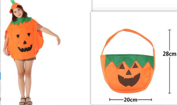 Kids’ Pumpkin Halloween Costume – Fall Festival Outfit