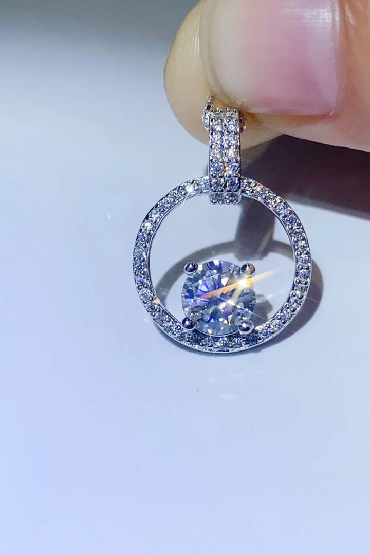 1 Carat Sparkala™ Moissanite Necklace – 925 Sterling Silver