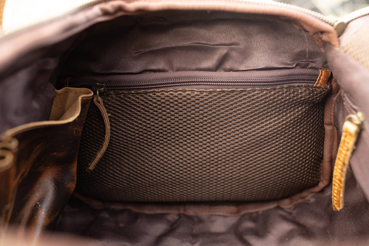 25L Waxed Canvas Duffel Bag | Iliamna Wide Mouth Travel Bag