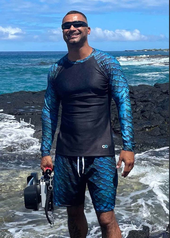 Men's Abyss Dive Shorts | UPF 50+ Recycled Performance Swim Shorts